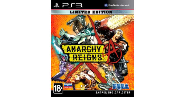 Jeu PS3 Anarchy Reigns Edition Limitée - PAL Complet Boîtier Rayé Mais Bon état